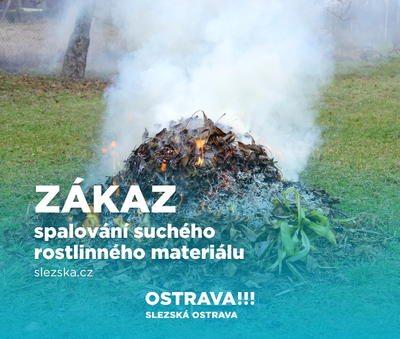Zákaz spalování suchého rostlinného materiálu
