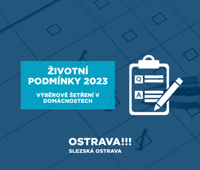 Životní podmínky 2023 - výběrové šetření v domácnostech