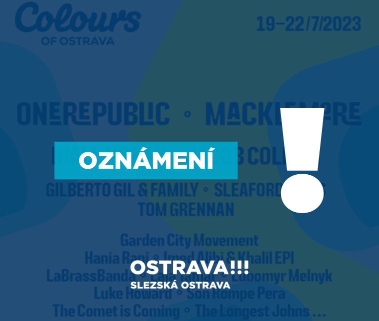 ZKRÁCENÍ DOBY NOČNÍHO KLIDU Z DŮVODU KONÁNÍ AKCE COLOURS OF OSTRAVA