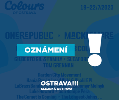 ZKRÁCENÍ DOBY NOČNÍHO KLIDU Z DŮVODU KONÁNÍ AKCE COLOURS OF OSTRAVA