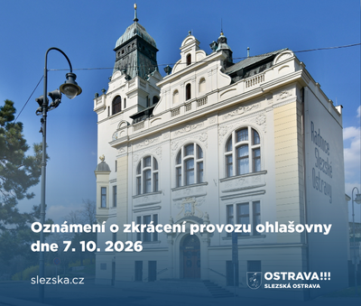 Zkrácení doby provozu ohlašovny