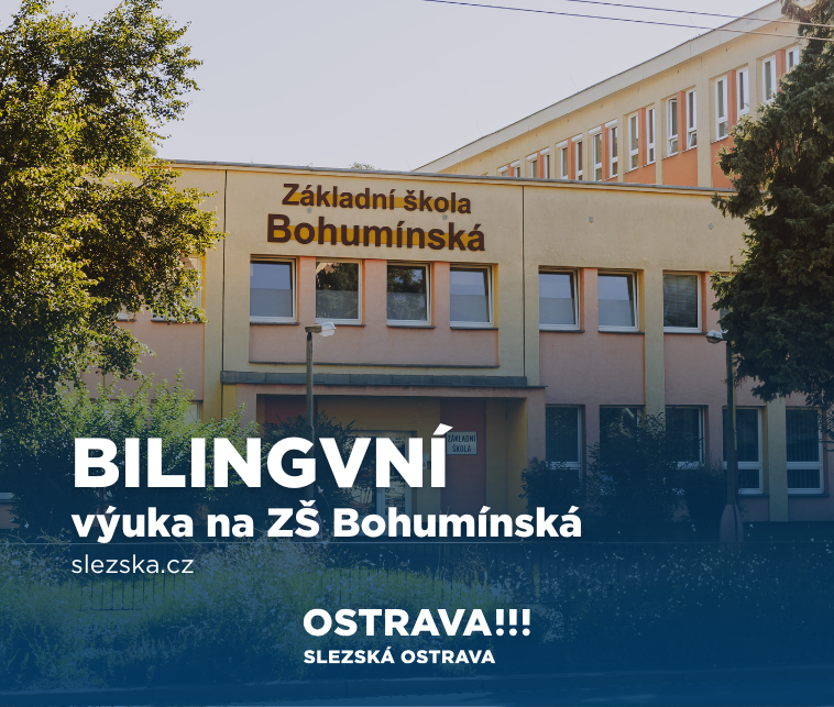 ZŠ Bohumínská nabídne dětem bilingvní výuku. Slezská Ostrava pokračuje v rozvoji kvalitního školství