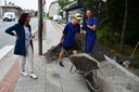 Opravy chodníků a vozovek
