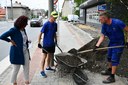 Opravy chodníků a vozovek