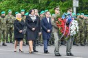 Pietní akt k 74. výročí osvobození Ostravy.
