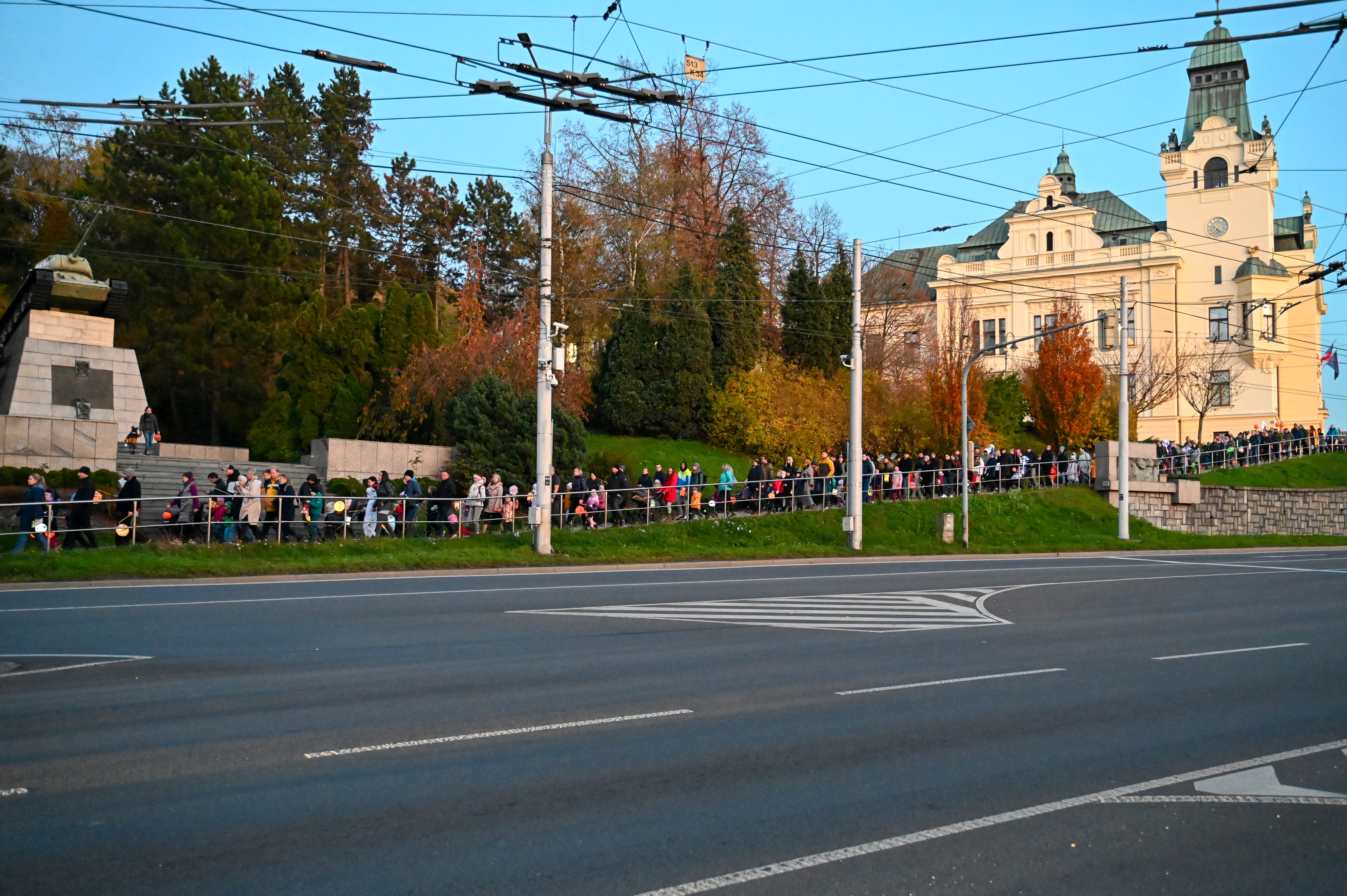 lampionový průvod